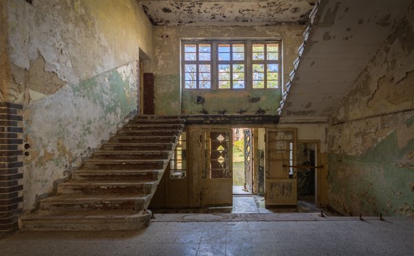 The main staircase