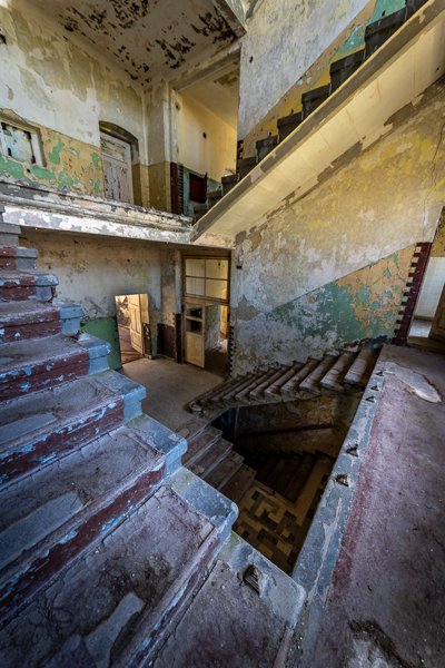 Broken stairs