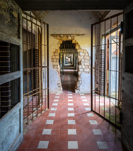 Gates and a hole in the wall