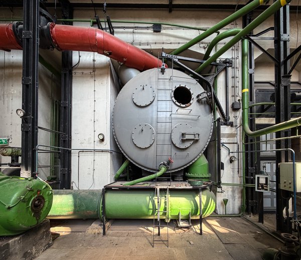 Tank and pipework