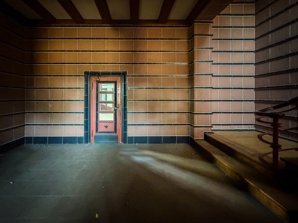 Striped corridor