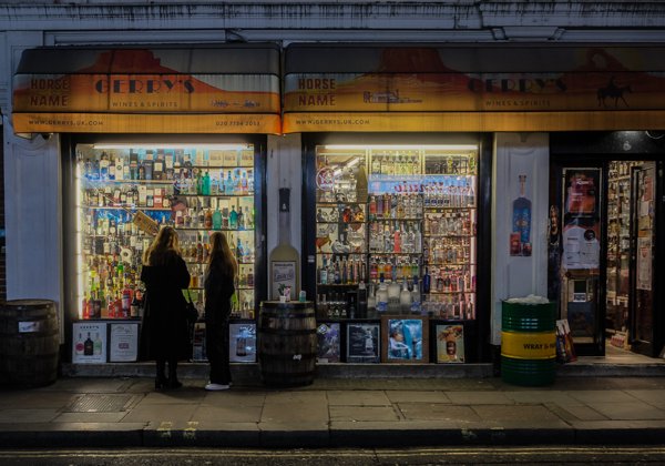 Gerry's Wines and Spirits, Old Compton Street, London
