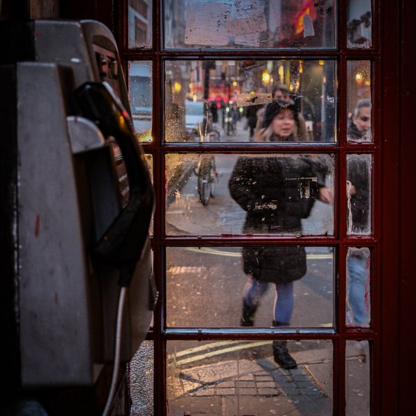 Phone Box, Dean St, Soho, London