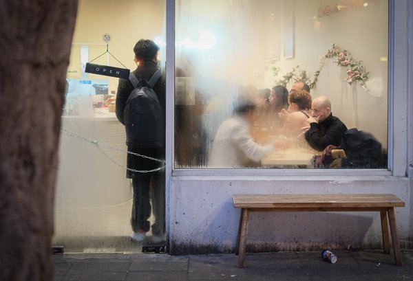 Steamy Cafe, Dean St, Soho, London