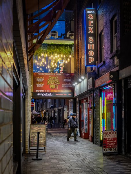 In the mood, Soho, London