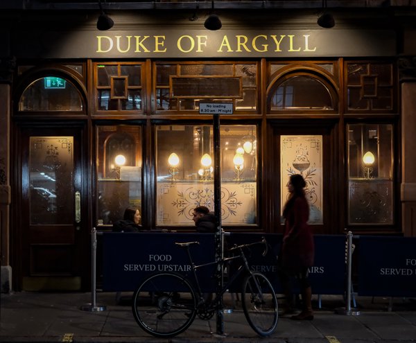 Duke of Argyll, Brewer Street, Soho, London