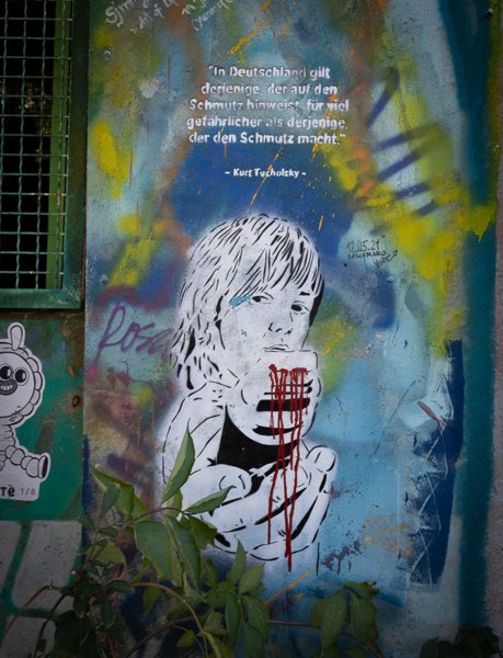 Kurt Tucholsky stencil